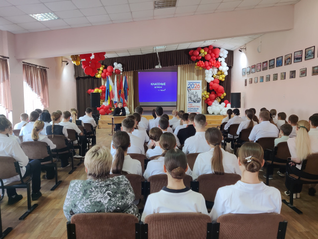 Встреча с настоятелем Храма Рождества Пресвятой Богородицы отцом Сергием - МБОУ ОСОШ №3