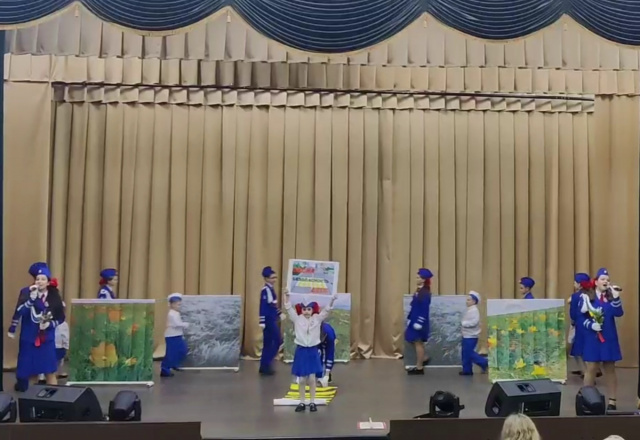 Муниципальный этап областного конкурса основных и резервных отрядов ЮИД - МБОУ ОСОШ №3