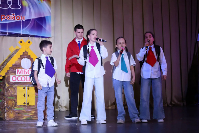 Финал игр КВН - МБОУ ОСОШ №3