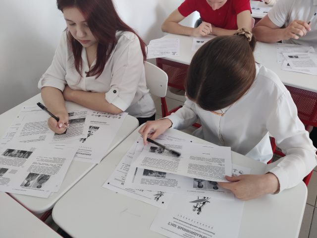 Диктант победы - МБОУ ОСОШ №3